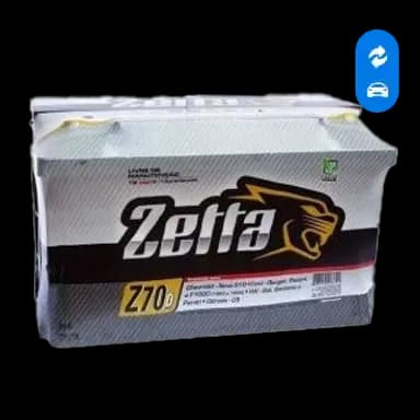Bateria Zetta 70Ah Z70D